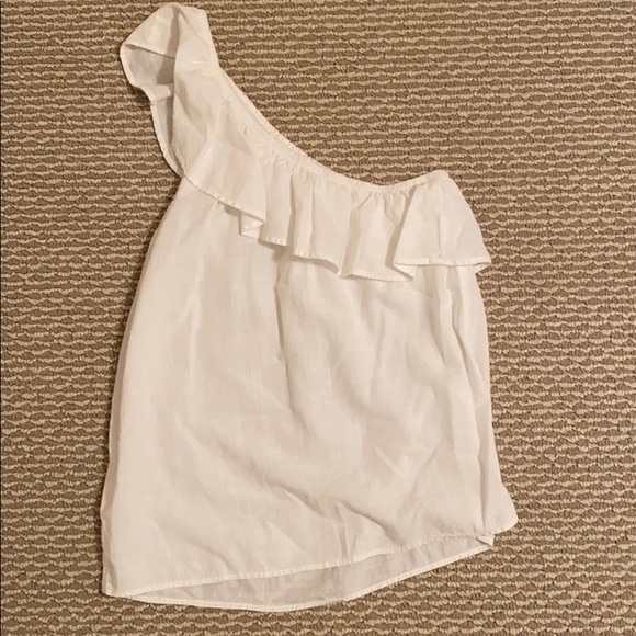 OLD NAVY Single Shoulder Flutter Top - Picture 5 of 5